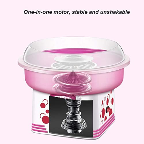 Rosa elektrische Haushaltszuckerwattemaschine, Zuckerwattemaschine, vollautomatische EIN-Knopf-Bedienung, einfach zu… – Bild 3