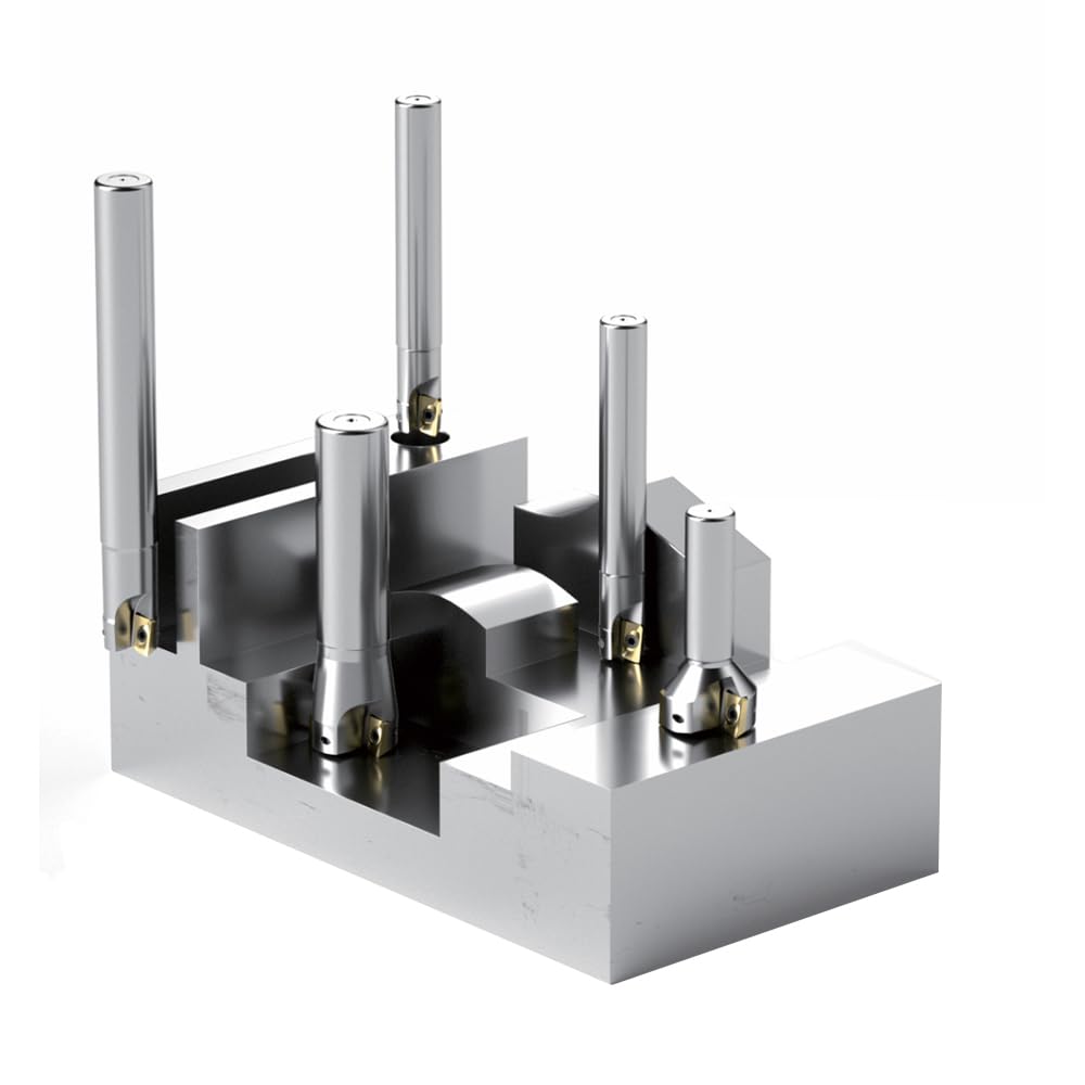 APKT1604 Plaquettes de fraisage PDSR pour acier et acier inoxydable, plaquettes de fraisage APKT, 10 pièces