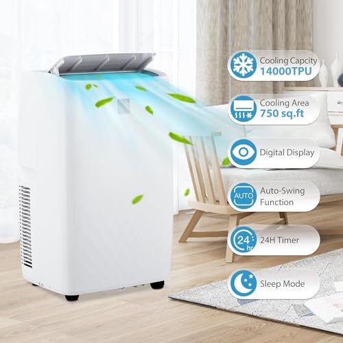 Portable Air Conditioner Specs and Installation Kit
