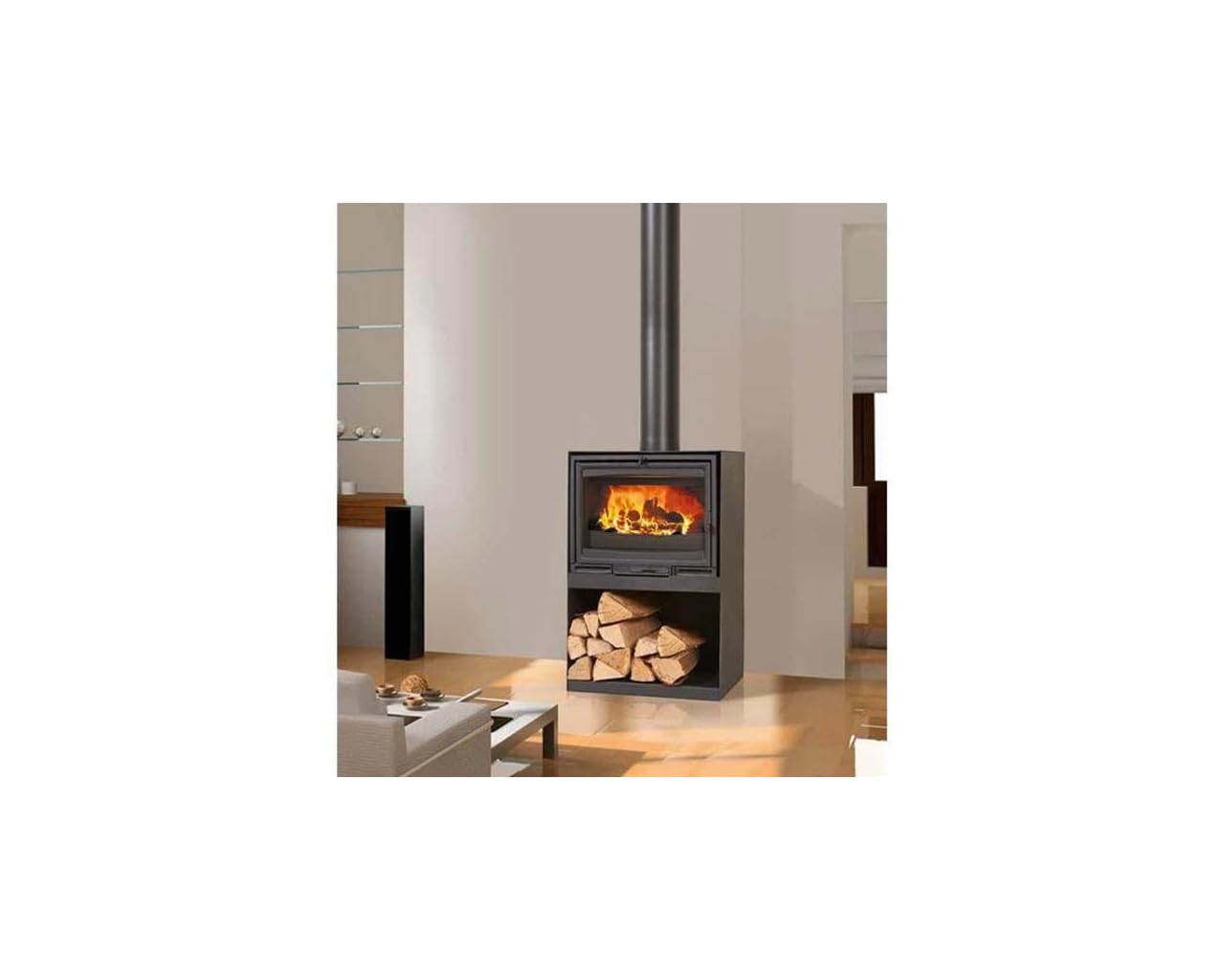 GODIN - Panorama-Holzofen – 411104KANTH