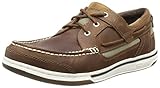 Obermaterial: Leder Sebago Herren Triton Three Eye FGL Bootsschuhe, Brown Cinnamon, 43 EU