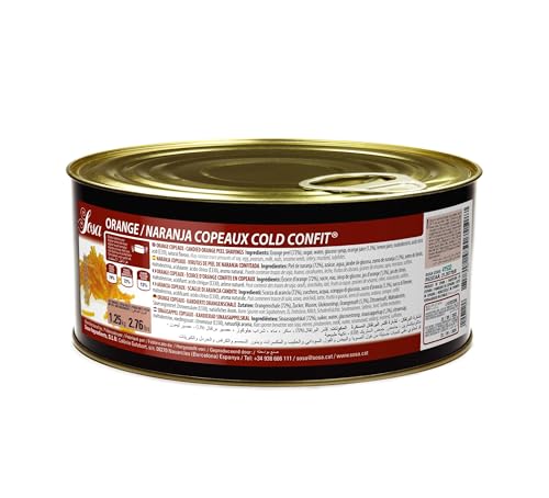 SOSA Copeux Cold Confit® - Formato 1.5kgs - Uso professional (Pequeño, Virutas de naranja)