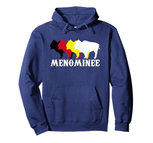 Menominee Nation Native American Indian Medicine Wheel Pullover Hoodie
