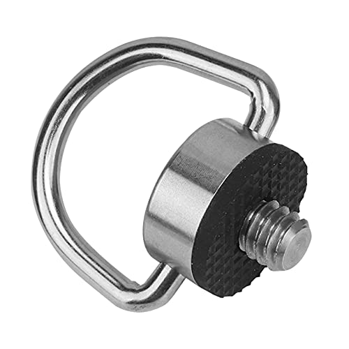 Flat Head D Shaft D Ring 1/4 inch Screw for Camera Tripod DSLR Camera Tripod Monopod QR Plate Telescope Ball Head Lens Collar
