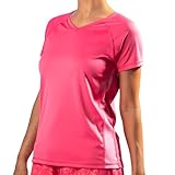 Kanu Surf Women's CB UPF 50+ Swim Tee, Coral, Medium