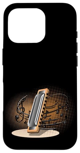 Blues Harmonica Design mouth organ harmonicist X}zP[X iPhone 16 Pro p