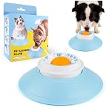 Pelota para perros, juguete para lamer perro para alimentos líquidos, esfera lamida para mascotas con rollball, lamer para perros, pelota de lamer para perros para alimentos líquidos, alimentador