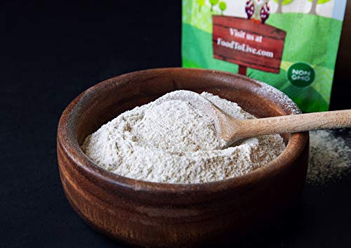 Organic Dark Rye Flour By Food To Live (Whole Grain, Non-Gmo, Stone Ground, Kosher, Raw, Vegan, Bulk, Great For Baking Bread, Product Of The Usa) — 1 Pound #TOP4