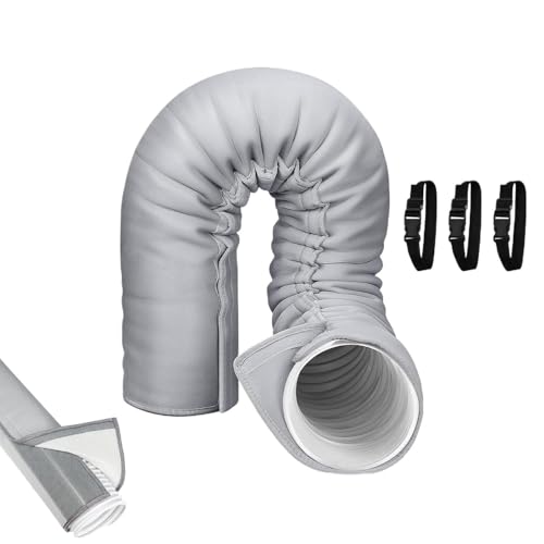 Aislante para manguera de aire acondicionado portátil que frena el calor en tu dormitorio