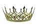 Nicky Bigs Novelties Adult Gold Royal Queen Princess Medieval Crown Tiara Cosplay Costume Headpiece, Gold, One Size