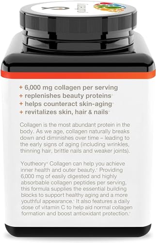 Youtheory Collagen, w/ Vitamin C - 290 Tablets - Pack of 1