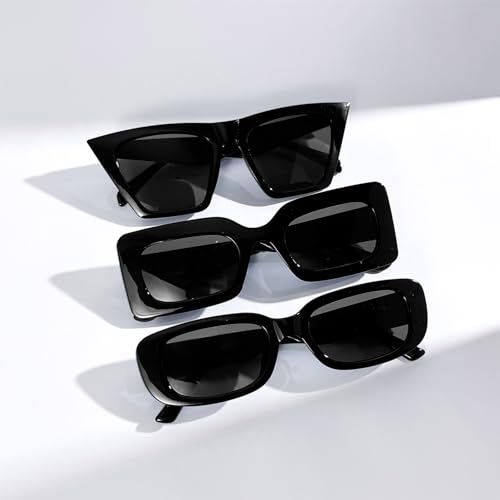 Pibupibu 8 Pack Mixed Styles Trendy Sunglasses for Women/Men Party Favors Sungasses Costume Accessories Eyewear Set4