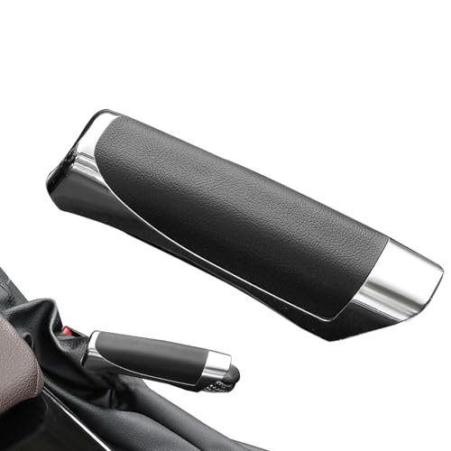 Auto-Handbremsenabdeckung, Schalthebelabdeckung,Feststell-Handbrems-Dekorkappe mit bequemem Griff - Auto-Schalthebel-Abdeckung, Park-Handbremse, dekorative Kappe, kratzfest, für Automobil-Innenausstat