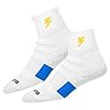 BLITZSOX Hi-Tech Performance Calzini Sportivi di Un Quarto di Lunghezza per Uomo e Donna (Corsa, Tennis, Allenamento e Fitness), Confezione da 3, Taglia: 38-42 #3