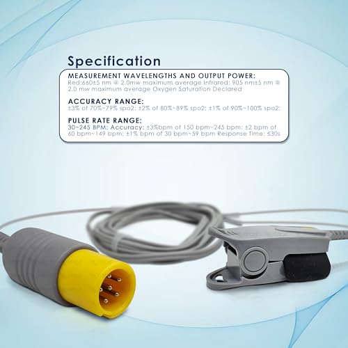 Image of OTICA Original Spo2 Probe for CMS5100,CMS8000 (Adult)