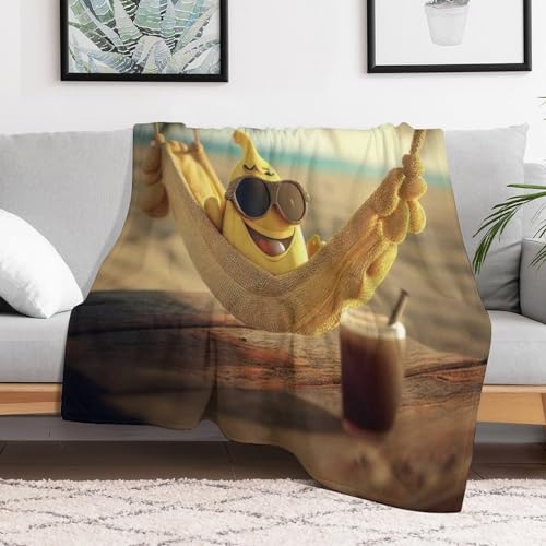Manta de franela de plátano de 150x200 cm extrasuave para cama y sofá 3