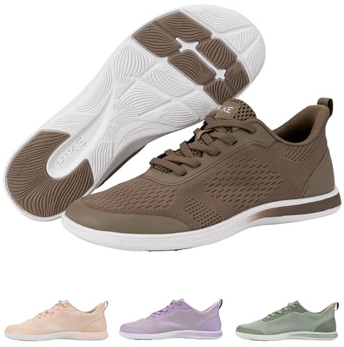 Zapatos descalzos para caminar sin dolor con puntera ancha Hike Footwear Flame