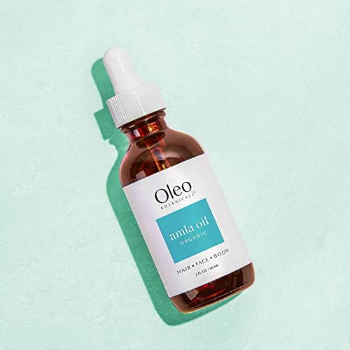 Amla Oil - Fruit Infused - Organic, Unrefined, Cold Pressed, Premium Quality, High Concentration Hair Oil - Rejuvenating, No Mineral Oil Or Chemicals, Hair Growth - 60Ml #TOP3
