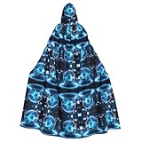 Kycvds Electric Globe Costume Adulto Mantello Con Cappuccio Casual Accappatoio Con Cappuccio Mantello Veste Abbigliamento Cappotto Con Cappuccio Uniforme