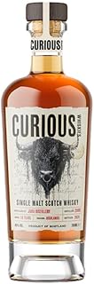 Curious Whiskies Jura Distillery 15 Year Old Single Malt Scotch Whisky 46 ABV Highland Whisky Aged in Bourbon Oloroso Sherry Casks 70cl