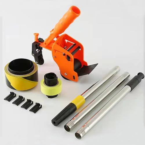 CTXDLK Manual Pushing Tape Marking Machine - 2-in-1 Floor Tape Applicator Machine Tape Dispenser Warehouse Floor Tape Sticker Applicator Tool Set