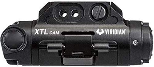Viridian XTLcam Gen3 Universal Light, 500 Lumens Tactical Light and HD Camara, Black, Fits: Most Railed Pistols