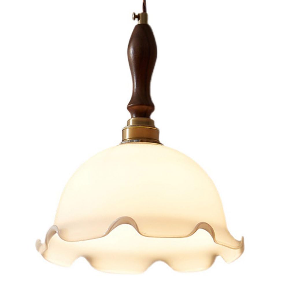 Suspension en verre créative avec source lumineuse encastrée - 8