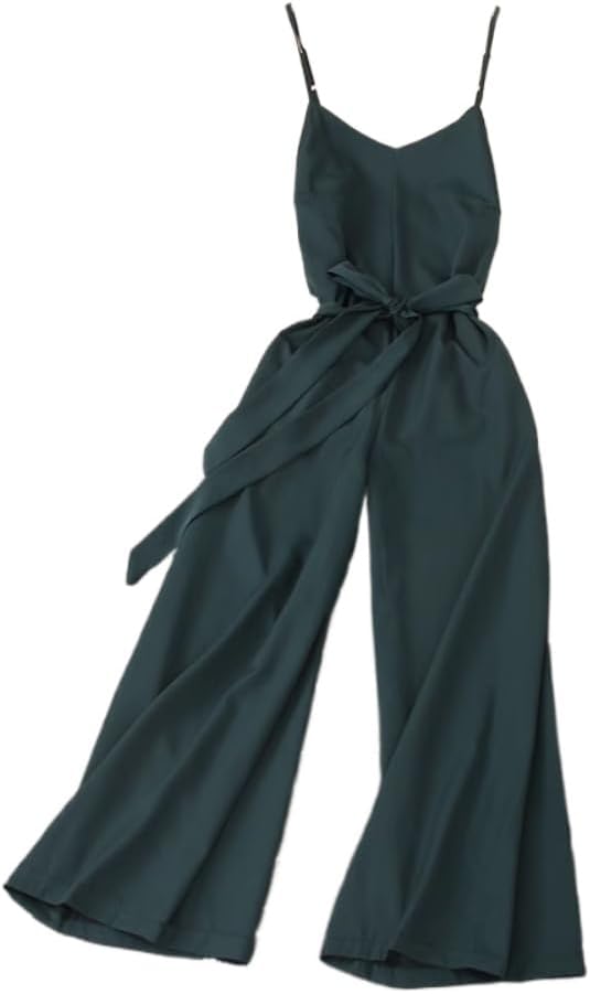 LIXINGHEITANG jumpsuit for women in summer Korean style strap pants trousers waist drooping