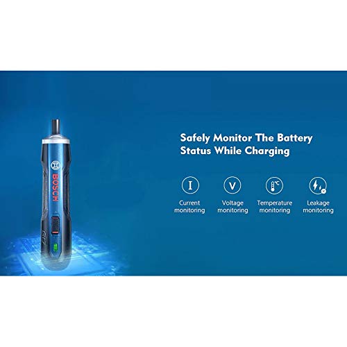 Bosch Electric Screwdriver, Autoday 3.6V Smart 6 Modes Adjustable Torques Cordless Rechargeable Screwdriver Tool Kits
