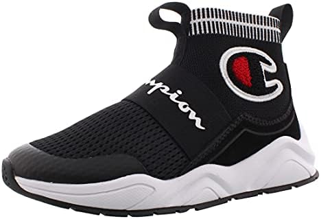 Champion Kids' Rally Pro Slip On Sneaker Black 6 Medium US