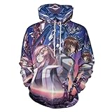 [ZZFCMBH] パーカー メンズ 機動戦士ガンダム 秋服 冬服 フード付き プルオーバー 大きいサイズ カジュアル 無地 レディース スウェット 男女兼用 5XL