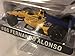 Greenlight 10845 1: 64 2019#TBD Fernando Alonso/TBD Die-Cast Vehicle, Multicolor