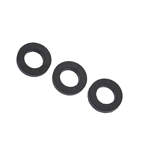 Miniatura 5 de Lavadora, 12 piezas de arandela de goma o arandela de goma de repuesto de tubería de agua, arandelas planas (12)