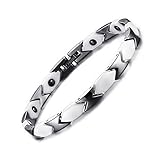 ❤ Aussehen: Dieses einzigartige Unisex-Armband ist sowohl für Männer als auch für Frauen geeignet. Es ist stilvoll und retro, hat ein glattes Aussehen und eine hervorragende Textur.