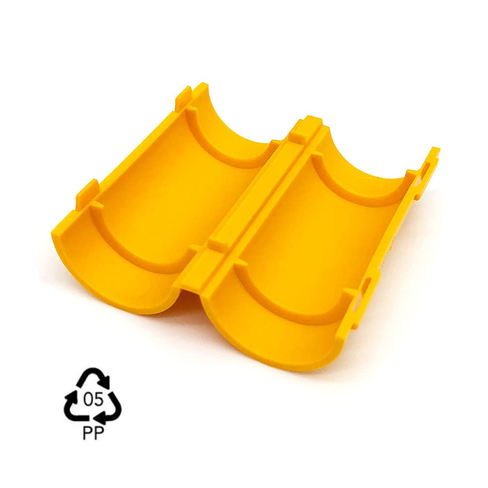 Raccordo Per Tubi Corrugati M40, Manicotto Nero, 4 Metà (fino A 2 Collegamenti), Resistente Agli Urti, Antistatico, Senza Alogeni, Resistente A Temperature Da -20 °C A 80 °C - Foto 10