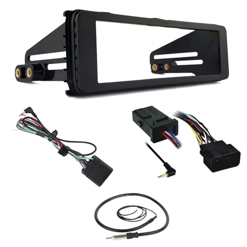 Single-DIN Dash Stereo Install, Handlebar Control Interface, 22