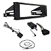 Scosche HD7000B 1996-Up Harley Davidson Stereo Dash Kit W/HDSWC1 Steering Wheel Control & Enrock Radio Antenna