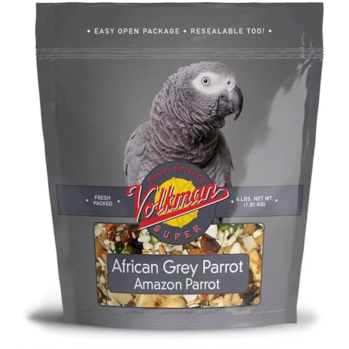 Volkman Avian Science Super African Grey Parrots Bird Food