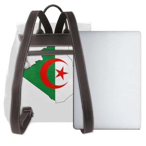Sac à dos ordinateur portable Algérie EdWal en cuir noir multifonction