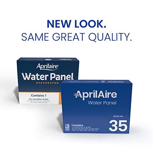 Aprilaire 35 Water Panel Humidifier Filter Replacement For Aprilaire Whole House Humidifier Models 350, 360, 560, 560A, 568, 600, 600A, 600M, 700, 700A, 700M, 760, 760A, 768 (Pack Of 2) #TOP2