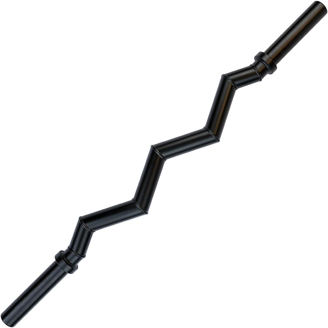 Body-Solid (OB48F) Olympic Steel Curl Barbell for Weightlifting Plates - Curling Bar Bicep and Tricep Curls - Exercise Weight Lifting Bar for Home & Commercial Gym, 48 in. Long, Black