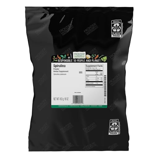 Frontier Natural Products, Powdered Spirulina, 16 oz (453 g)