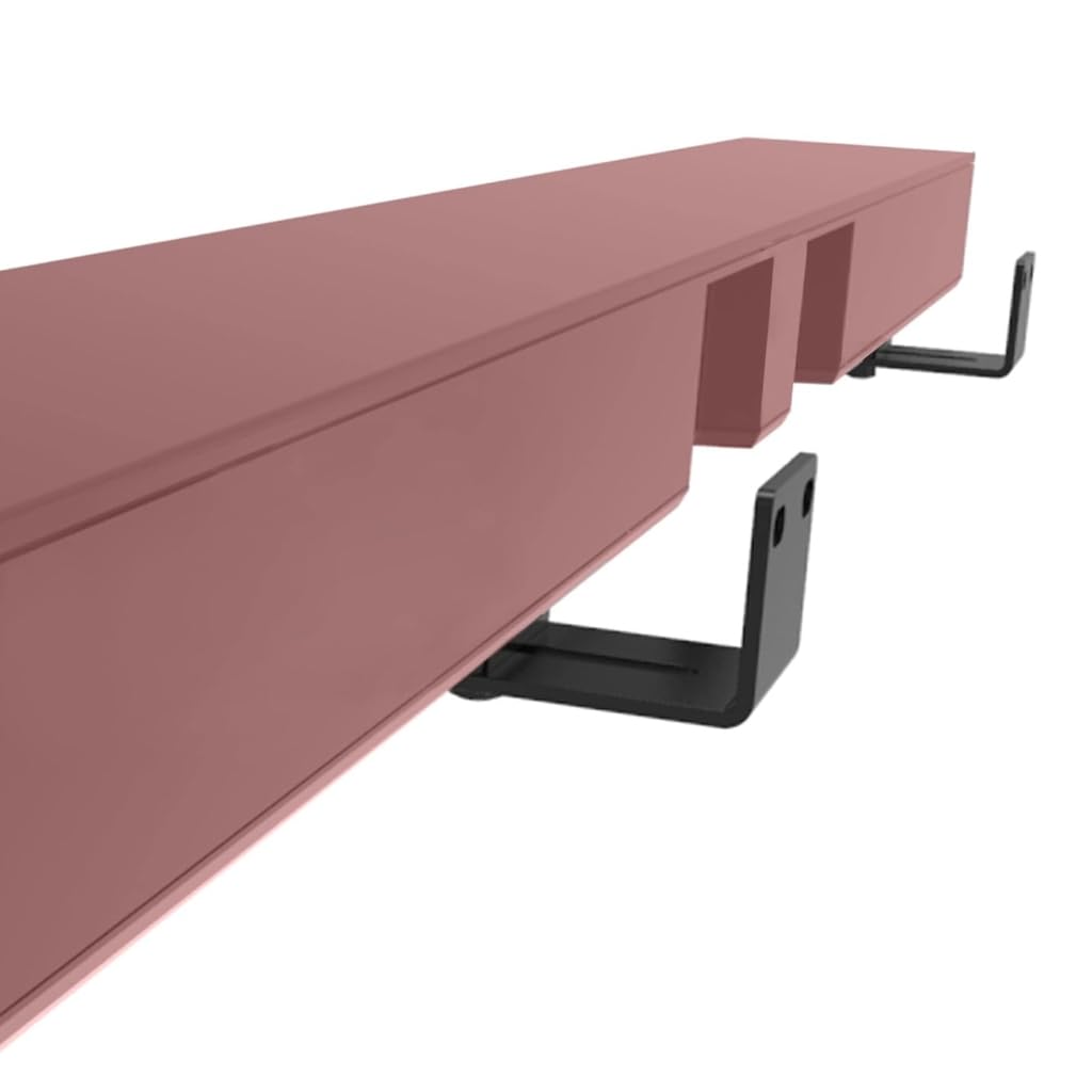 Slide and Adjust Soundbar Montaggio a parete Kit di montaggio a parete universale Soundbar leggero eleva la configurazione del tuo home theater