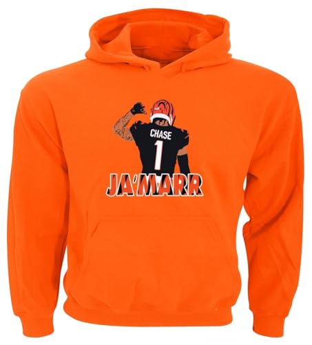 Ja'Marr Jamarr Chase Cincinnati Hooded Sweatshirt Hoodie