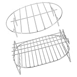 Grille de cuisson : fabriquée avec des matériaux de haute qualité, cette grille pour friteuse à air vous accompagnera longtemps. grille à brochettes