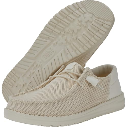 Image of HEYDUDE Women's Wendy Funk Mono Slip On Shoe | Stretch Knit Upper, Cushioned Foam Insole, Ultralight Casual Loafer