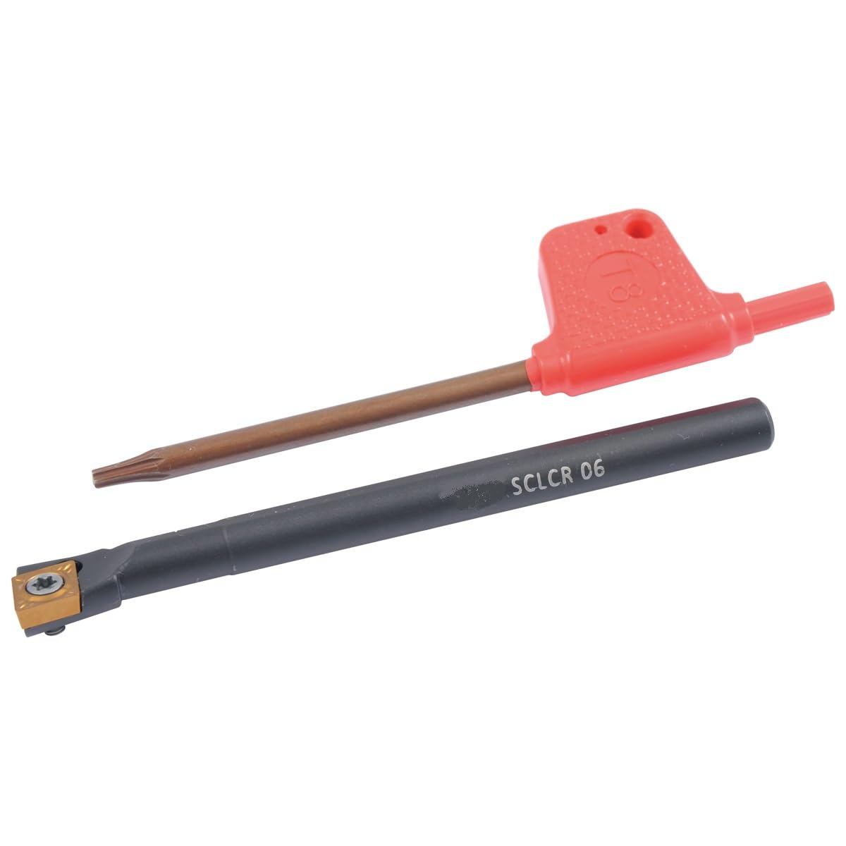 HHIP 8 X 100mm Shank S08H SCLCR-06 Indexable Boring Bar with Insert