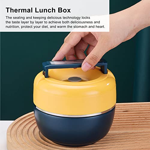 Termo para comida infantil de 0.8L ideal para el colegio y excursiones con doble compartimento 5