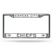 Kansas City Chiefs NFL Chrome License Plate Frame