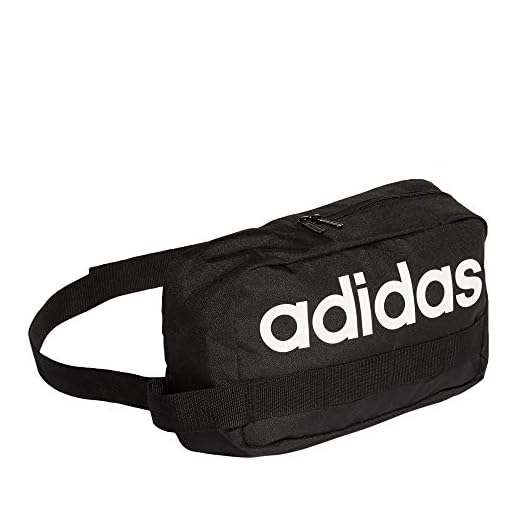 adidas Unisex DT4823 axelväska, flerfärgad (svart/vit), 23 x 3,5 x 20 centimeter (B x H x L)